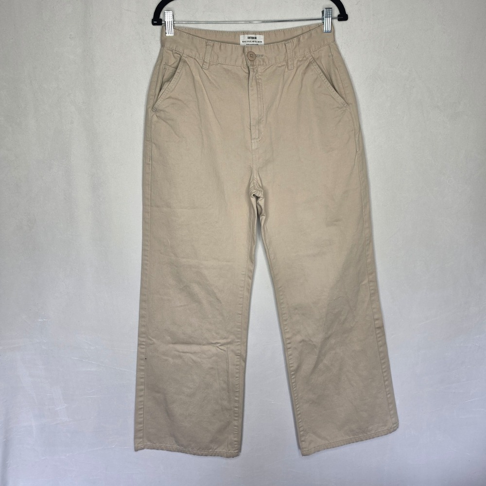 Cotton on high rise wide leg casual pants earth eco environment friendly